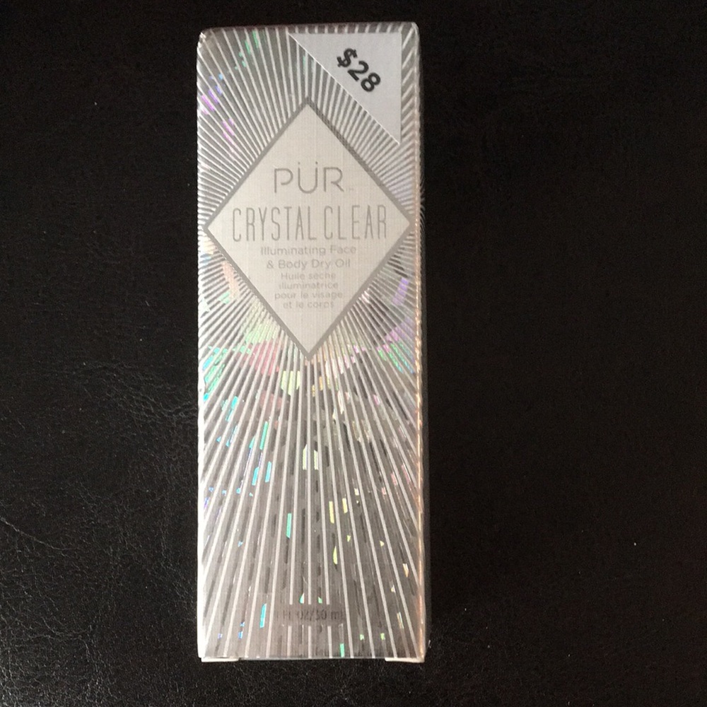 PUR  Crystal Clear Iconic Glow Shimmer Oil 1 oz